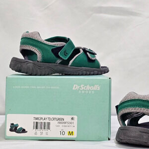 Dr. Scholl's Kids Baby-Girl's Time2play Toddler Sport Sandal Size 10 NWT
